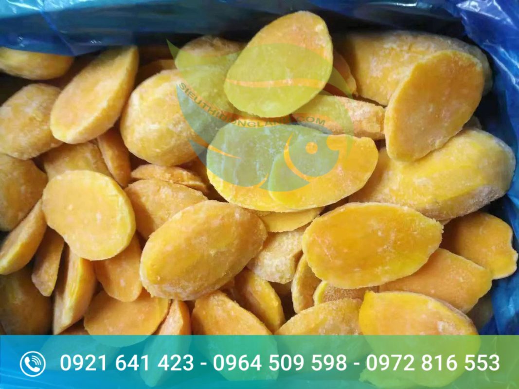 Xoaif Xoài gọt má đông lạnh - www.sieuthidonglanh.com