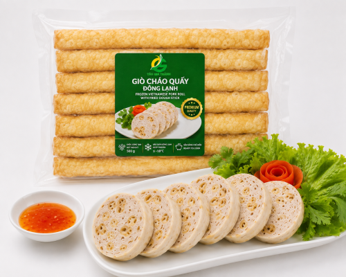 Tân Gia Thành cung cấp giò chéo quẩy đông lạnh cho thị trường xuất khẩu ở miền Nam