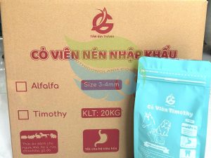 Thùng cỏ viên Timothy